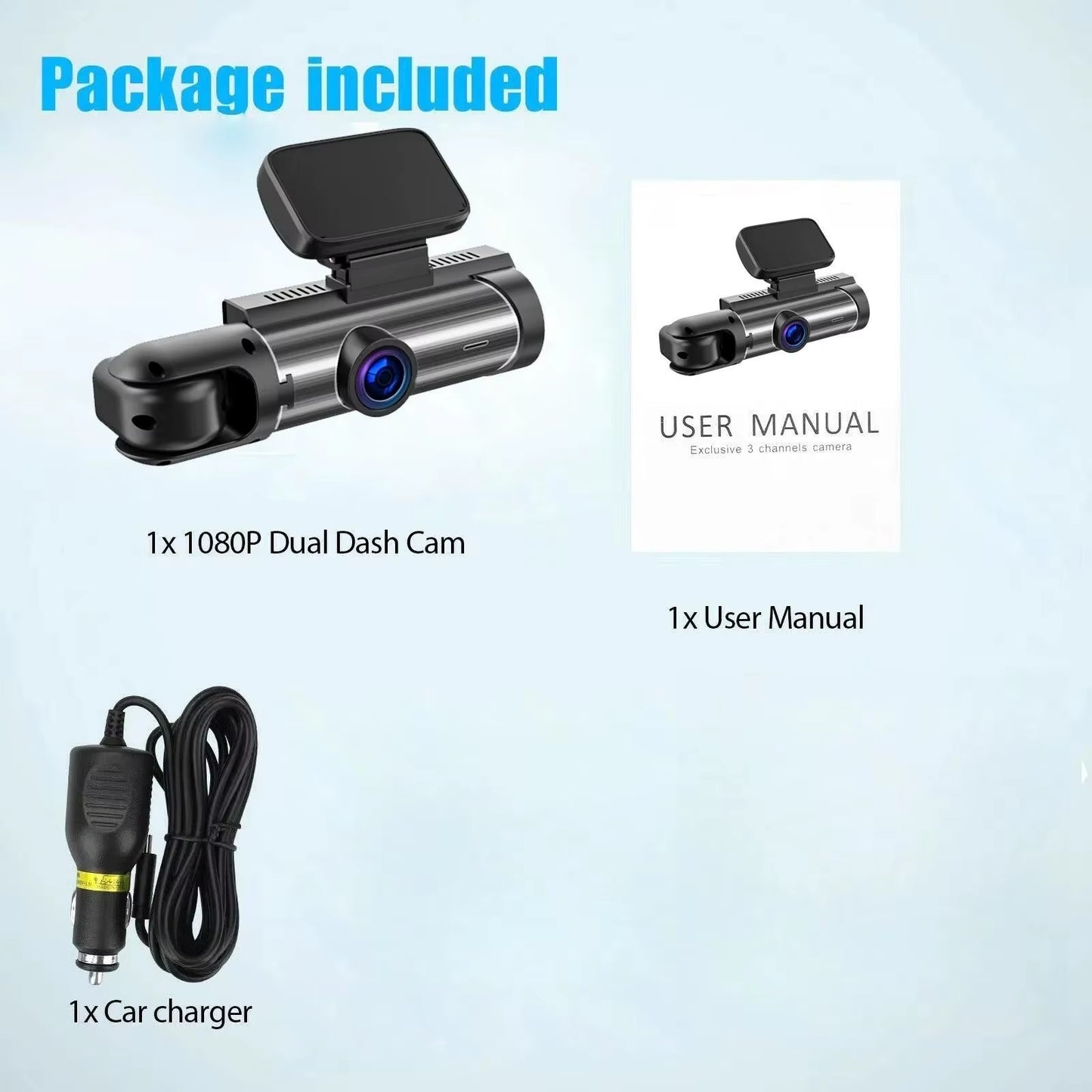 1080 FRONT CAMERA and in CAR CAMERA