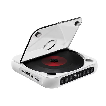 Spinwave™ Portable CD & Bluetooth Music Player – Classic Sound Meets Modern Freedom